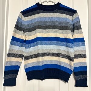 GAP Kid’s Multicolor Striped Crewneck Sweater Size 10